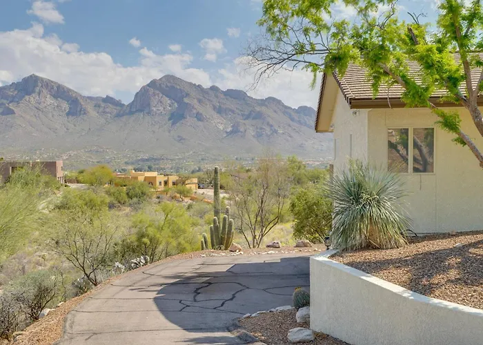 Near Trails: Luxe Mountain-view Retreat In Tucson! *